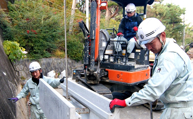 斉藤建工スタッフの働く様子2